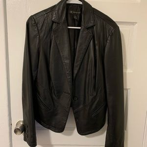 Leather jacket